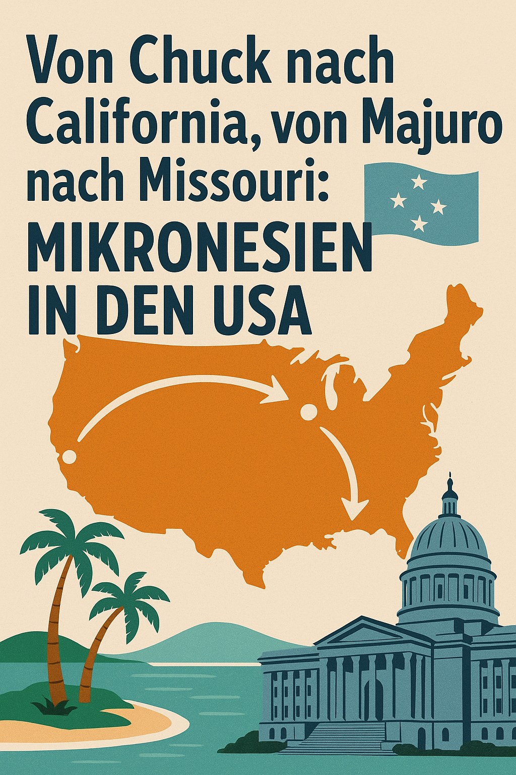 Von Chuuk nach California, von Majuro nach Missouri: Mikronesier in den USA